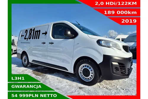 Peugeot Expert L3H1 54999zł NETTO ExtraLong 2.0HDi/122KM