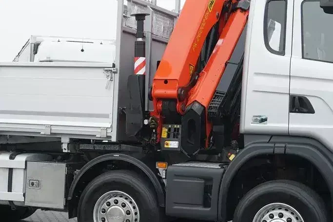 Scania G 400 / E 5 / 8 X 4 / WYWROTKA + HDS / TRIDEM / PALFINGER PK 26002 / MANUAL zdjęcie 39