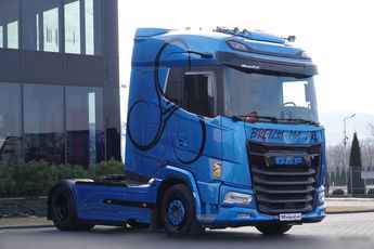 DAF XG 530 / RETARDER / CAŁY NA PODUSZKACH / KLIMA POSTOJOWA / OPONY 100% / PO KONTRAKCIE SERWISOWYM /