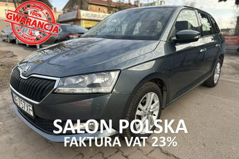 Skoda Fabia Salon Polska Poleasingowy I właściciel Serwis ASO VAT 23% Bezwypadkowy