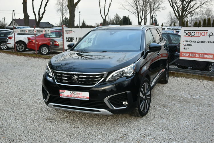 Peugeot 5008 1.5HDi 130KM Automat 2019r. 7os. LED NAVi Kamera Skóra Rolety zdjęcie 2