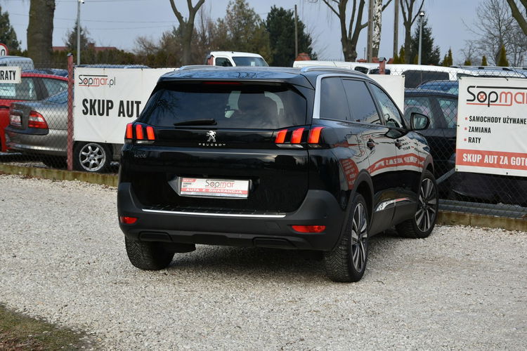 Peugeot 5008 1.5HDi 130KM Automat 2019r. 7os. LED NAVi Kamera Skóra Rolety zdjęcie 6