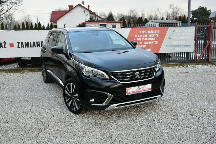 Peugeot 5008 1.5HDi 130KM Automat 2019r. 7os. LED NAVi Kamera Skóra Rolety zdjęcie 9