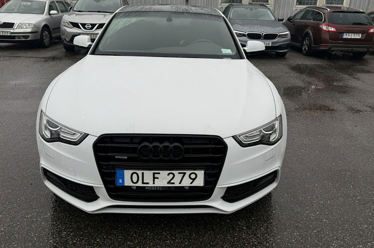 Audi A5 2.0tdi 177KM quattro automat s-line ledy bi xenon mały przebieg gwara zdjęcie 11