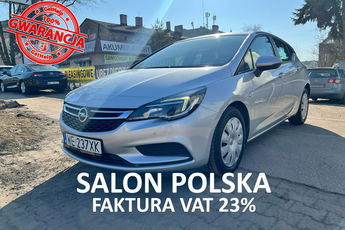 Opel Astra Salon Polska Poleasingowy I właściciel Serwis ASO VAT 23% Bezwypadkowy