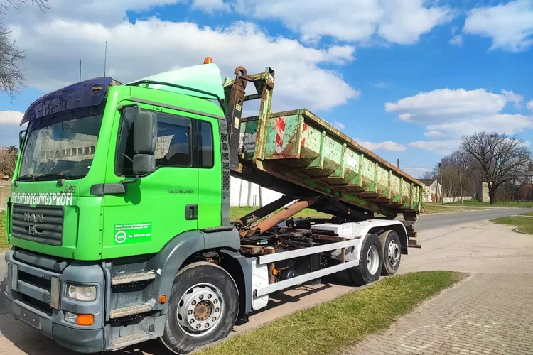 MAN TGA 26.390, HAKOWIEC 6X2 zdjęcie 10