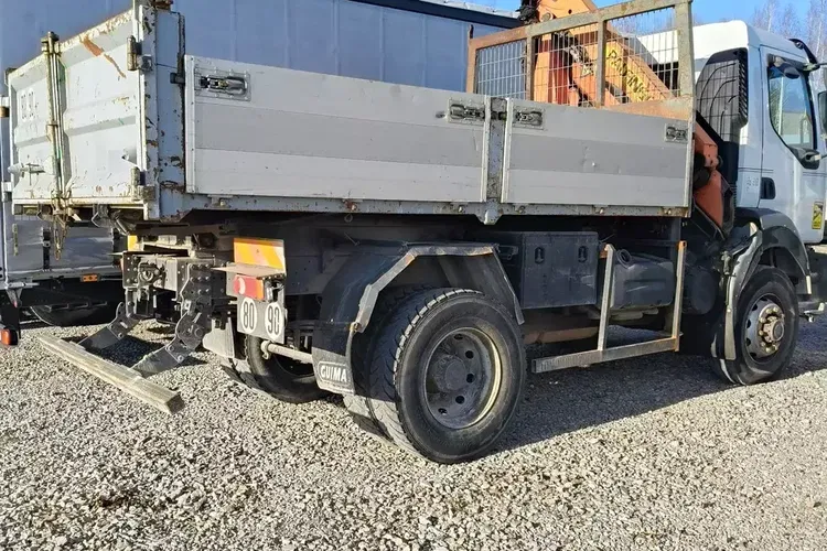 Renault MIDLUM 220 4x4 / WYWROTKA + HDS PALFINGER SKŁADANY W Z / zdjęcie 2