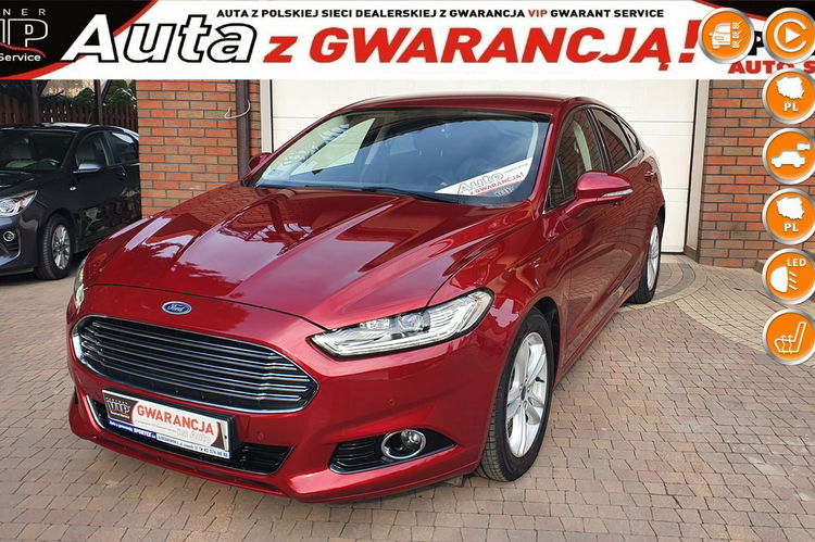Ford Mondeo 2.0 TDCI 180KM, TITANIUM Kamera, Full LED, , Serwis ASO 2 x komplet kół zdjęcie 1