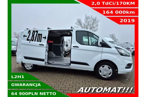 Ford Transit Custom L2H1 64900zł NETTO 2.0TdCi/170KM