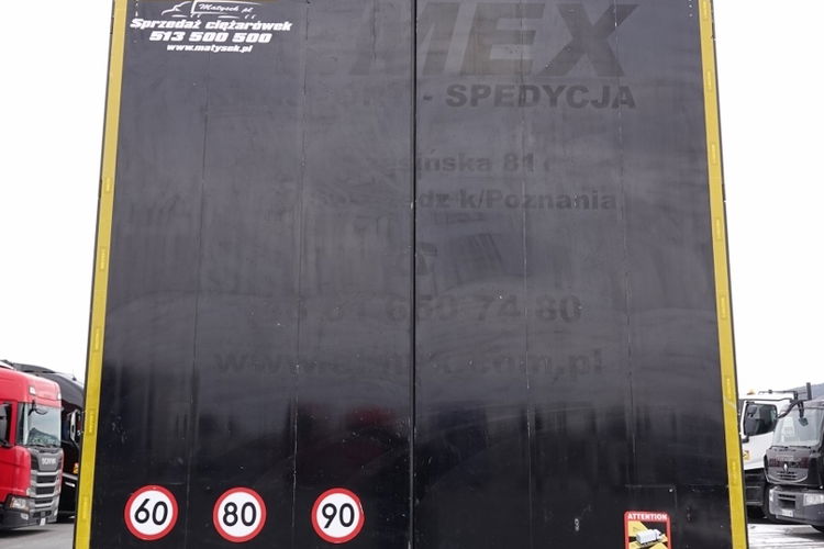 Wielton / FIRANKA / MEGA / LOWDECK / OŚ PODNOSZONA / SAF / 2018 ROK / DACH PODNOSZONY zdjęcie 12