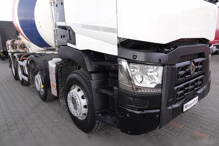Renault C 430 / 8X4 / BETONOMIESZARKA / GRUSZKA 9 M3 / EURO 6 / 2017 ROK zdjęcie 9