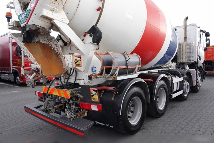 Renault C 430 / 8X4 / BETONOMIESZARKA / GRUSZKA 9 M3 / EURO 6 / 2017 ROK zdjęcie 15
