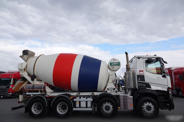 Renault C 430 / 8X4 / BETONOMIESZARKA / GRUSZKA 9 M3 / EURO 6 / 2017 ROK zdjęcie 16