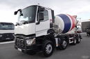 Renault C 430 / 8X4 / BETONOMIESZARKA / GRUSZKA 9 M3 / EURO 6 / 2017 ROK zdjęcie 2