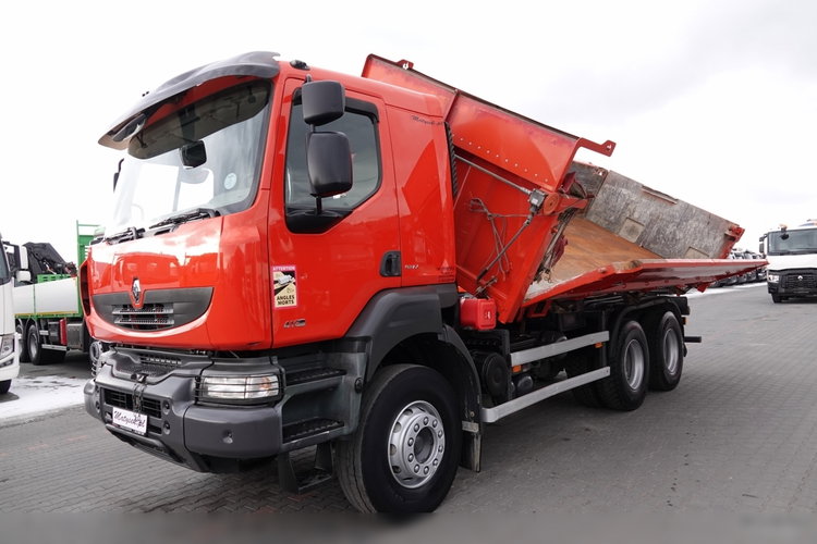 Renault KERAX 410 / 6x4 / WYWROTKA / HYDROBURTA / BORDMATIC / MANUAL / SPROWADZONA zdjęcie 10