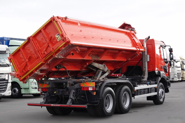 Renault KERAX 410 / 6x4 / WYWROTKA / HYDROBURTA / BORDMATIC / MANUAL / SPROWADZONA zdjęcie 14