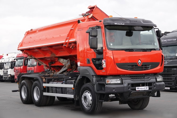 Renault KERAX 410 / 6x4 / WYWROTKA / HYDROBURTA / BORDMATIC / MANUAL / SPROWADZONA zdjęcie 16