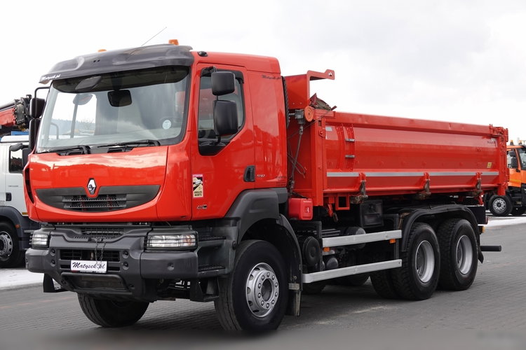 Renault KERAX 410 / 6x4 / WYWROTKA / HYDROBURTA / BORDMATIC / MANUAL / SPROWADZONA zdjęcie 17