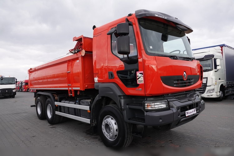 Renault KERAX 410 / 6x4 / WYWROTKA / HYDROBURTA / BORDMATIC / MANUAL / SPROWADZONA zdjęcie 23