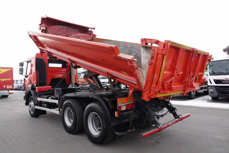 Renault KERAX 410 / 6x4 / WYWROTKA / HYDROBURTA / BORDMATIC / MANUAL / SPROWADZONA zdjęcie 3