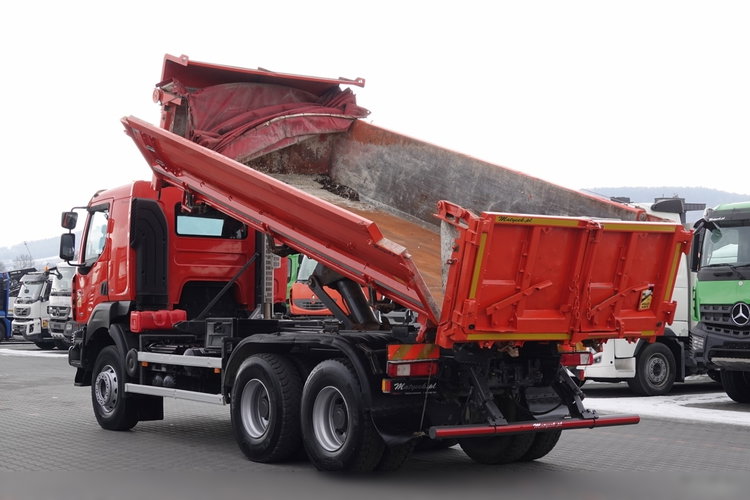 Renault KERAX 410 / 6x4 / WYWROTKA / HYDROBURTA / BORDMATIC / MANUAL / SPROWADZONA zdjęcie 4