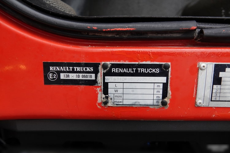 Renault KERAX 410 / 6x4 / WYWROTKA / HYDROBURTA / BORDMATIC / MANUAL / SPROWADZONA zdjęcie 58