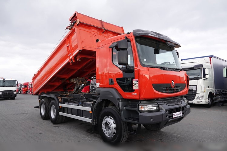 Renault KERAX 410 / 6x4 / WYWROTKA / HYDROBURTA / BORDMATIC / MANUAL / SPROWADZONA zdjęcie 7