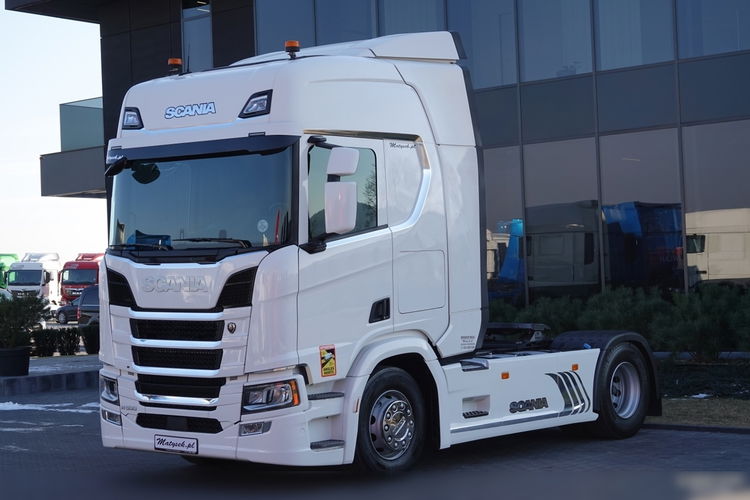 Scania R 500 / RETARDER / KLIMA POSTOJOWA / OPONY 100% / PO KONTRAKCIE SERWISOWYM / zdjęcie 3