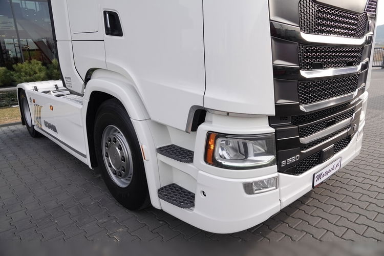 Scania S 520 / V8 / RETARDER / KLIMA POSTOJOWA / SKÓRY / OPONY 100% / BOGATE WYPOSAŻENIE / PO KONTRAKCIE SERWISOWYM zdjęcie 11