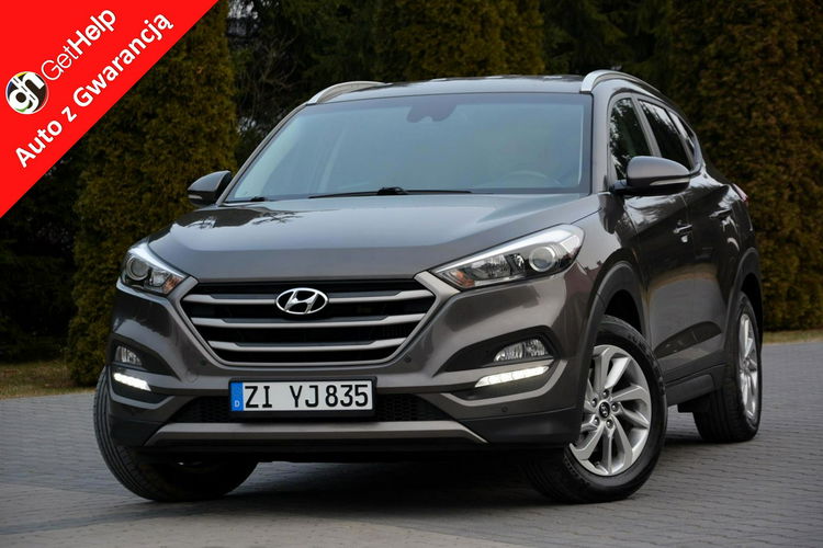 Hyundai Tucson Ledy Duża Navi Kamera 2XParktronic Klimatronic Asystent Pasa z Niemiec zdjęcie 1