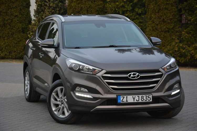 Hyundai Tucson Ledy Duża Navi Kamera 2XParktronic Klimatronic Asystent Pasa z Niemiec zdjęcie 8