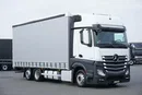 Mercedes ACTROS / 2542 / ACC / EURO 6 / FIRANKA / 18 PALET / OŚ SKRĘTNA zdjęcie 2