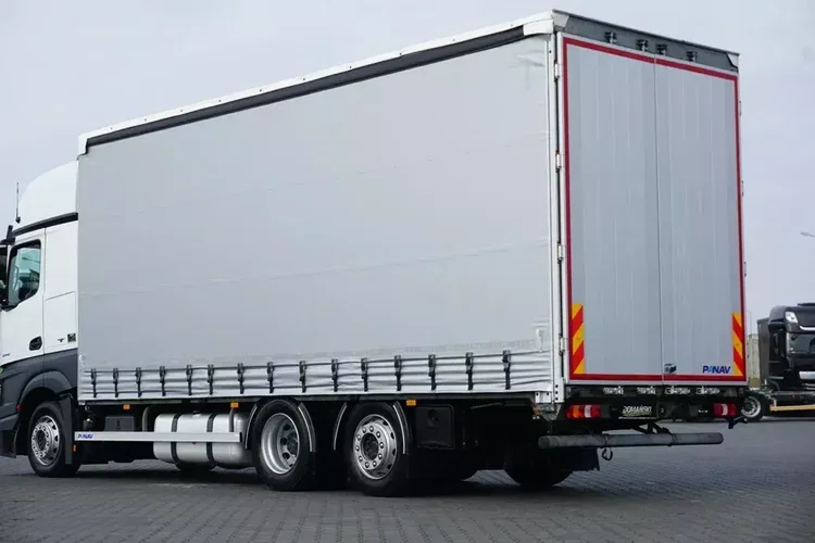 Mercedes ACTROS / 2542 / ACC / EURO 6 / FIRANKA / 18 PALET / OŚ SKRĘTNA zdjęcie 37