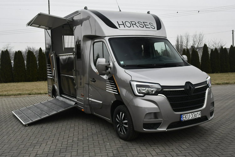 Renault Master Koniowóz - Nowa Zabudowa.Master na 2 Konie. 2.3dci. Hak.Klimatyzacja zdjęcie 1