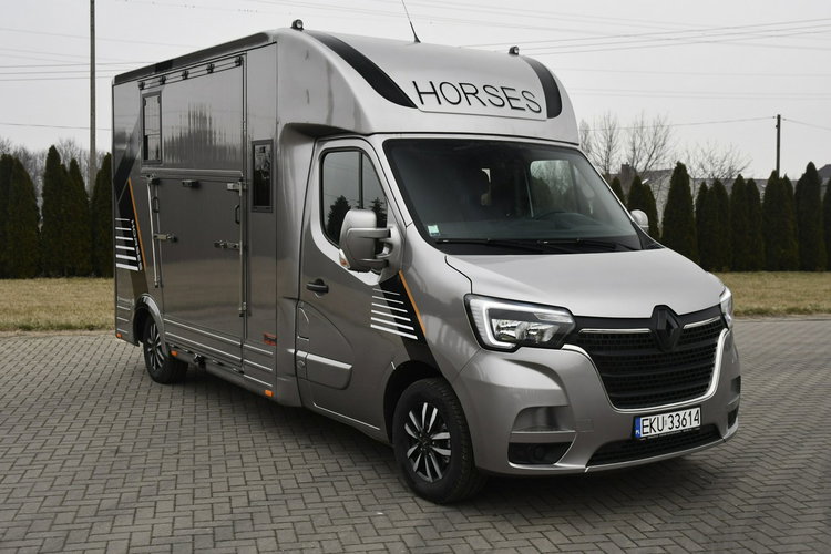 Renault Master Koniowóz - Nowa Zabudowa.Master na 2 Konie. 2.3dci. Hak.Klimatyzacja zdjęcie 2