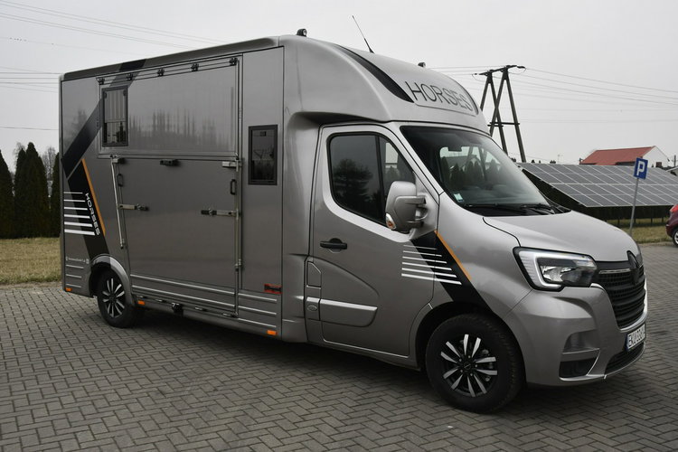 Renault Master Koniowóz - Nowa Zabudowa.Master na 2 Konie. 2.3dci. Hak.Klimatyzacja zdjęcie 4