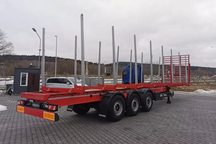 Kogel KŁONICOWA / DO DREWNA / 2 OSIE PODNOSZONE / 130 TYS KM / zdjęcie 10