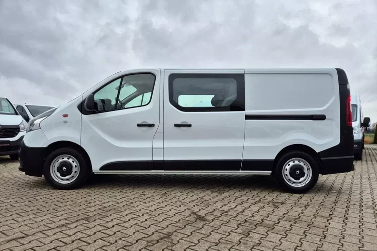 Renault Trafic Long 72900zł NETTO Brygadówka 6 osób 1.6 dCi/125KM zdjęcie 7