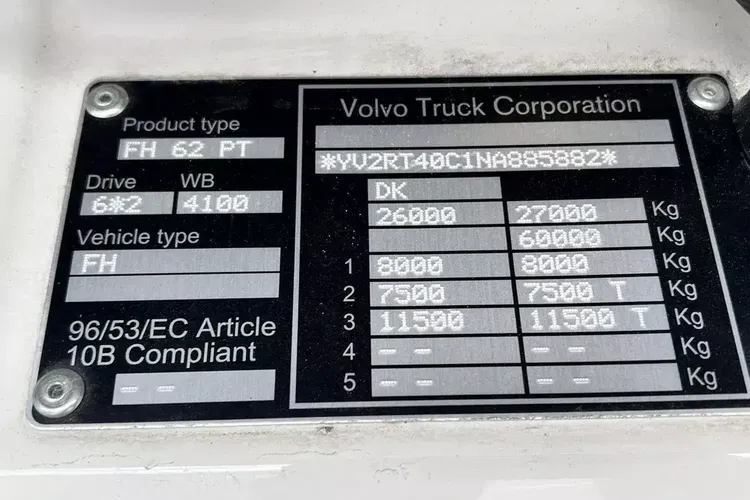 Volvo FH 500 pusher 6x2 I save nowy model Cały no poduszce 2022/23 zdjęcie 23