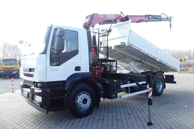 Iveco STRALIS 310 / WYWROTKA + HDS FASSI F130A SKŁADANY W Z / zdjęcie 2