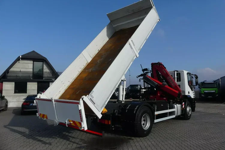 Iveco STRALIS 310 / WYWROTKA + HDS FASSI F130A SKŁADANY W Z / zdjęcie 8