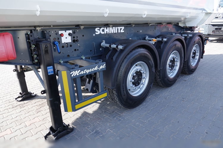 Schmitz WYWROTKA 25 m3 / STALOWA / RYNNA WANNA HP / OŚ PODNOSZONA zdjęcie 10