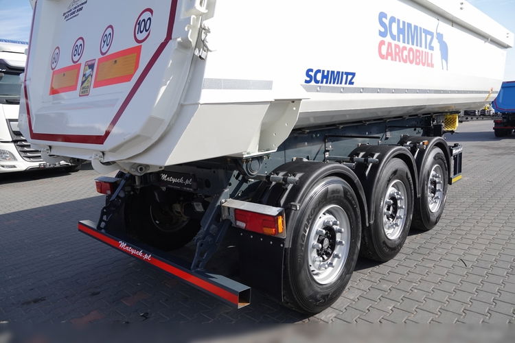 Schmitz WYWROTKA 25 m3 / STALOWA / RYNNA WANNA HP / OŚ PODNOSZONA zdjęcie 13