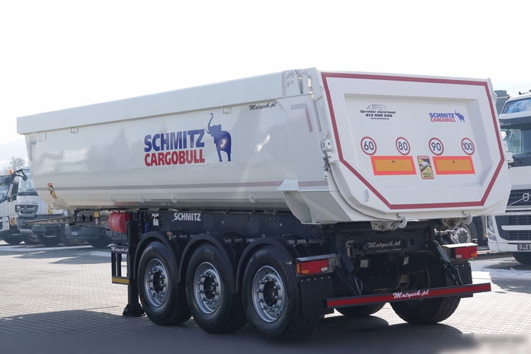 Schmitz WYWROTKA 25 m3 / STALOWA / RYNNA WANNA HP / OŚ PODNOSZONA zdjęcie 5