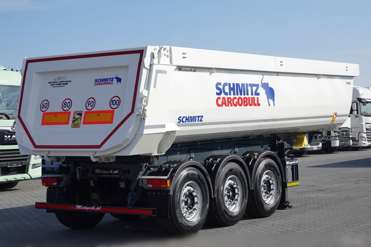 Schmitz WYWROTKA 25 m3 / STALOWA / RYNNA WANNA HP / OŚ PODNOSZONA zdjęcie 7