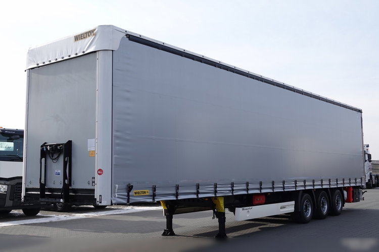 Wielton / FIRANKA / MEGA / LOWDECK / OŚ PODNOSZONA / SAF / DACH PODNOSZONY zdjęcie 1