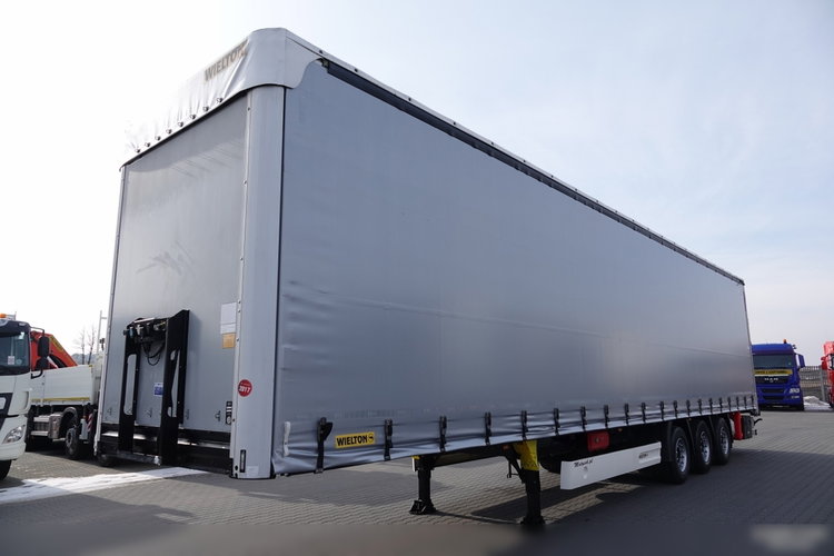 Wielton / FIRANKA / MEGA / LOWDECK / OŚ PODNOSZONA / SAF / DACH PODNOSZONY zdjęcie 2