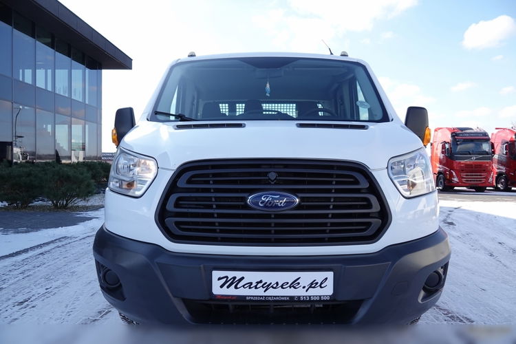 Ford TRANSIT / DOKA / BRYGADÓWKA / PLATFORMA / MANUAL /  7-OSOBOWY / DMC 3500KG / SPROWADZONY / NISKI PRZEBIEG zdjęcie 12
