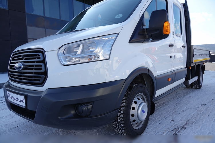 Ford TRANSIT / DOKA / BRYGADÓWKA / PLATFORMA / MANUAL /  7-OSOBOWY / DMC 3500KG / SPROWADZONY / NISKI PRZEBIEG zdjęcie 14