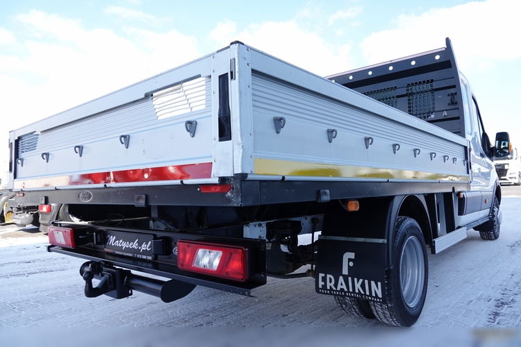 Ford TRANSIT / DOKA / BRYGADÓWKA / PLATFORMA / MANUAL /  7-OSOBOWY / DMC 3500KG / SPROWADZONY / NISKI PRZEBIEG zdjęcie 18